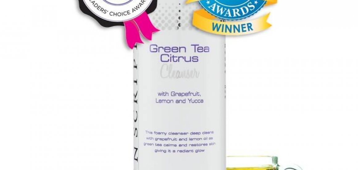 Skin Script Green Tea Citrus facial cleanser