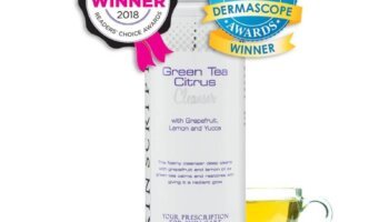 Skin Script Green Tea Citrus facial cleanser