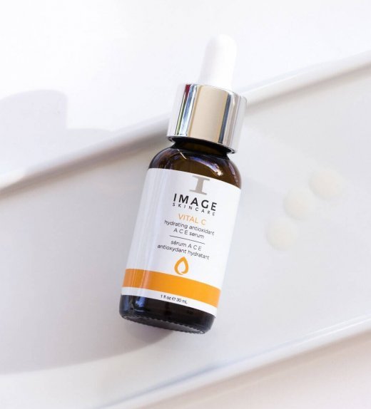 IMAGE Skincare VITAL C Hydrating Antioxidant A C E Serum. New Skin Hydration Boost