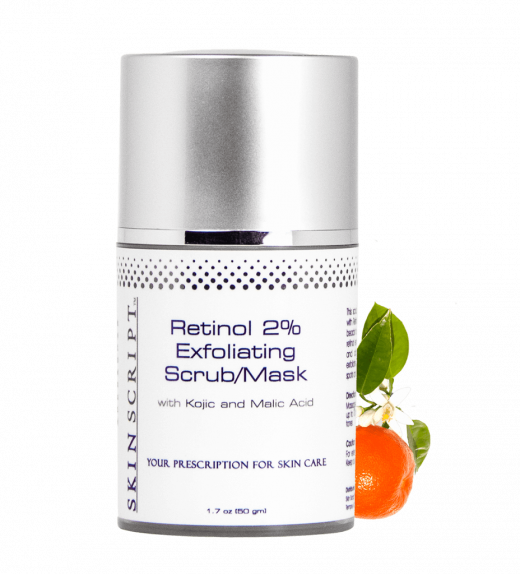 Skin Script Exfoliant: Retinol 2% Exfoliating Scrub