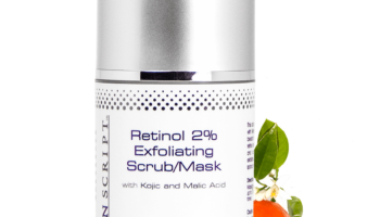 Skin Script Retinol 2% Exfoliating Scrub/Mask